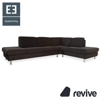 Ewald Schillig Flex Plus Fabric Corner Sofa Grey Sofa Couch