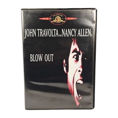 Blow Out DVD 1981 John Travolta Nancy Allen Conspiracy Thriller Rare OOP 