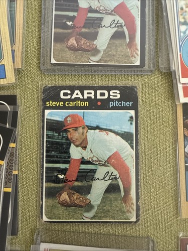 Steve Carlton Lot 60 Karten Philadelphia Phillies. White Sox. Cardinals. - Bild 2 von 18