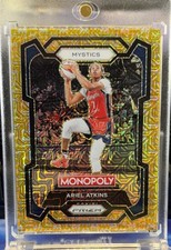 2024 Panini Prizm Monopoly WNBA 🏀 Ariel Atkins #5 Gold Millionaire Shimmer /500