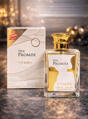 Her Promise By V.V. Love EDP For Women 3.4fl oz/100mL Brand New Perfume