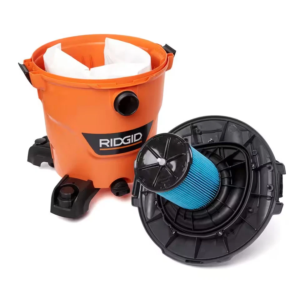 Genuine VF5000 Fine Dust Pleated Paper Wet Dry Vac Shop Vacuum Filter for Most 5 - Image 3 of 4