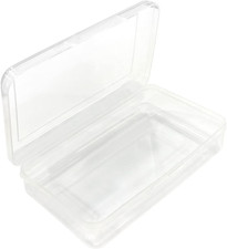 Large Capacity Clear Pencil Case, Plastic Pencil Boxes Stackable Design, Supply