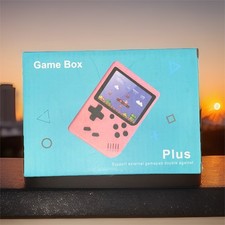 Game Box Plus Handheld System Pink 3.0 LCD Po...