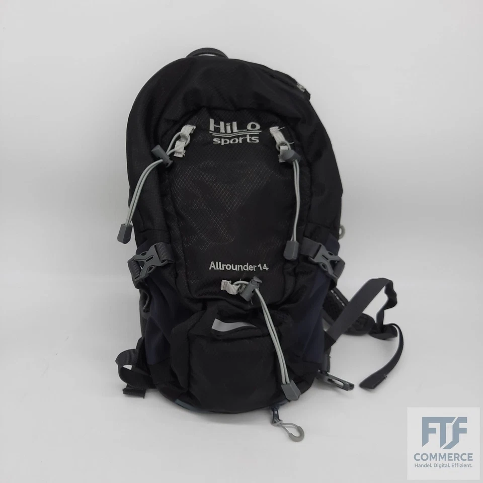 HiLo sports Radrucksack 14 Liter Allrounder 14 Liter - Fahrradrucksack mit Rücke - Bild 4 von 4