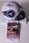 Eddie George Signed Tennessee Titans Riddell Speed Mini Helmet Signed JSA COA