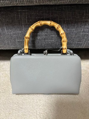 Jil Sander Goji Bamboo Shoulder Bag Women Bag Original Collection