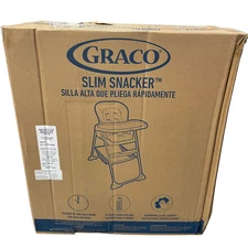 Graco 1927570 Slim Snacker High Chair - Gray #N1136 (AR)