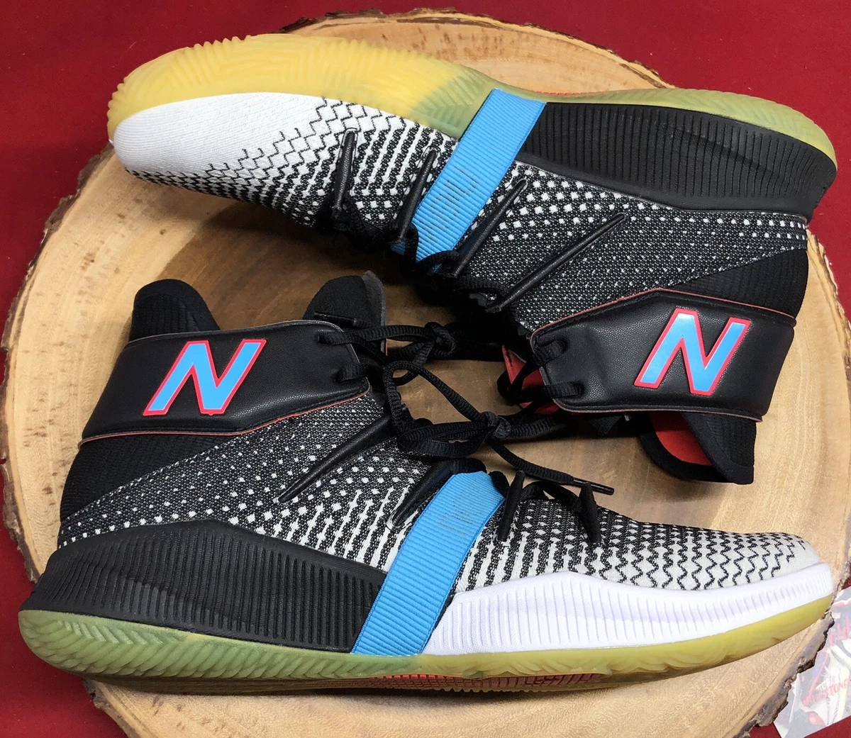 New Balance OMN1S Kawhi Leonard Baited Black Teal White Red