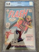 Flash #113 ORIGIN 1st TRICKSTER  1960 CGC 5.0