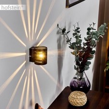 Flur Strahler Lichteffekt Wand Lampe Schalter Wohn Schlaf Zimmer Leuchte schwarz