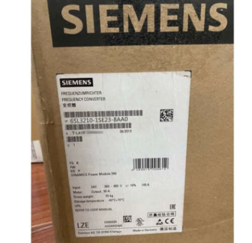 6SL3 210-1SE23-8AA0 New SIEMENS 6SL3210-1SE23-8AA0 S120 C0nverter P0wer M0dule