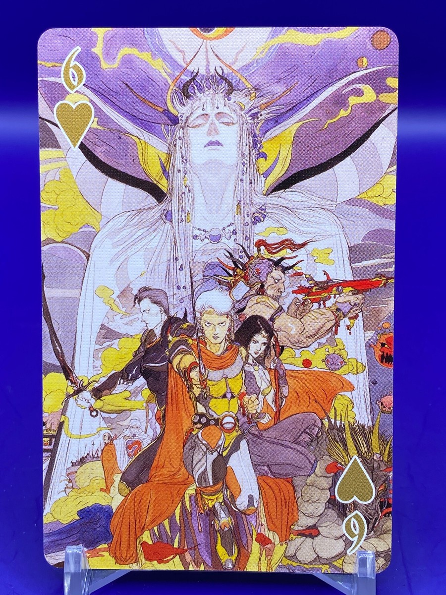 Heart 6 FINAL FANTASY UNIQLO 35th TRUMP YOSHITAKA AMANO SQUARE