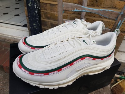 Nike Air Max 97 x Undefeated UNDFTD WhiteSail UK12US13 NEW Nike Air Max 97 x Undefeated UNDFTD WhiteSail UK12