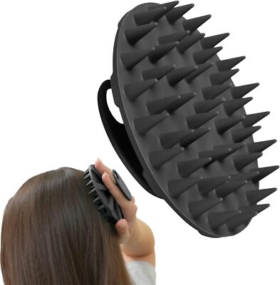 Scalp Massager Shampoo Brush - Wet & Dry Manual Scalp Care