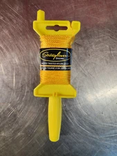 Stringliner 100' #18 Twisted Nylon Gold Chalk Mason Line w/ Reel