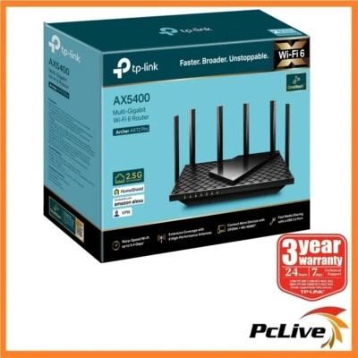 TP-Link Archer AX72 PRO AX5400 Multi-Gigabit WiFi 6 Router 2.5G OneMesh USB 3.0 - image 1 of 4
