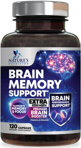 Brain Booster Nootropic Supplement 1000mg Support Focus Energy Memory & Clarity