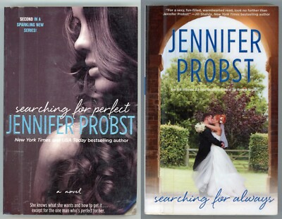 Searching For Humor Romance Lot of 2 Paperback by Jennifer Probst