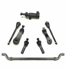 8 Pc Center Link Idler & Pitman Arm Kit for Cadillac Chevrolet Tahoe GMC Yukon