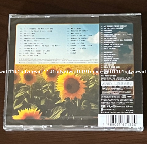 欧2LP Tears For Fears Songs For A Nervous Planet 00888072635333 Concord Records /00660 Tears for Fears Songs for a Nervous Planet 2LP