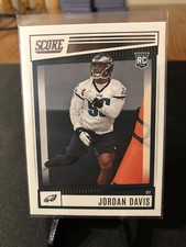 2022 Score Football Base Rookies #357 Jordan Davis - Philadelphia Eagles