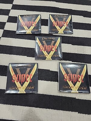 5 Sets Dean Markley #8823 LT 9-42 Super V  Electric Guitar Strings