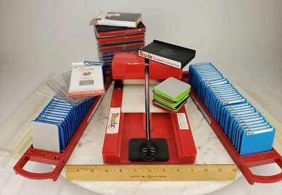 SIZZIX Lot - Cutters Dies Embossing Sizzlits Rat A Tat System Converter Pads ABC