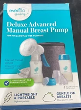 Evenflo Deluxe Advanced Manual Breast Pump Portable  (B14)