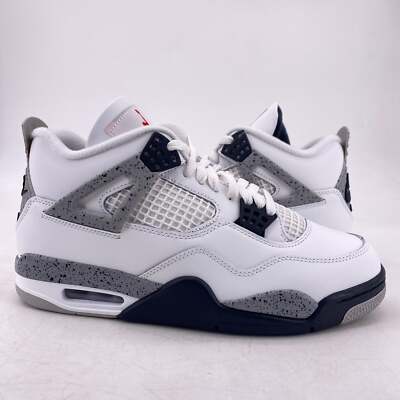 Air Jordan 4 Retro ''WHITE CEMENT'' 2025 - Size 8.5 - fv5029 100 (13644-1)