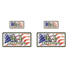 6.5 Creedmoor Ammo Box Set, Vinyl Decal Sticker, 2@ 1"x2" & 2@ 2"x4", #8308