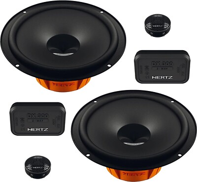 Hertz Dieci Series DSK-1653 Component Speaker Kit 6.5'' 2Way DV 165.3/DT 24.3 NEW