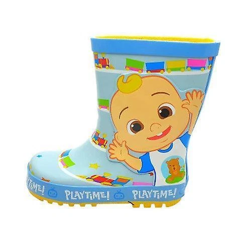 Cocomelon Playtime Gummi Kinder Welly Aqua Gummistiefel Größe 5-10