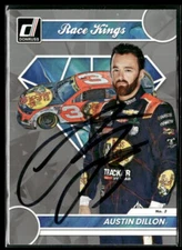 Signed 2023 Donruss #23 Austin Dillon Silver IP Auto