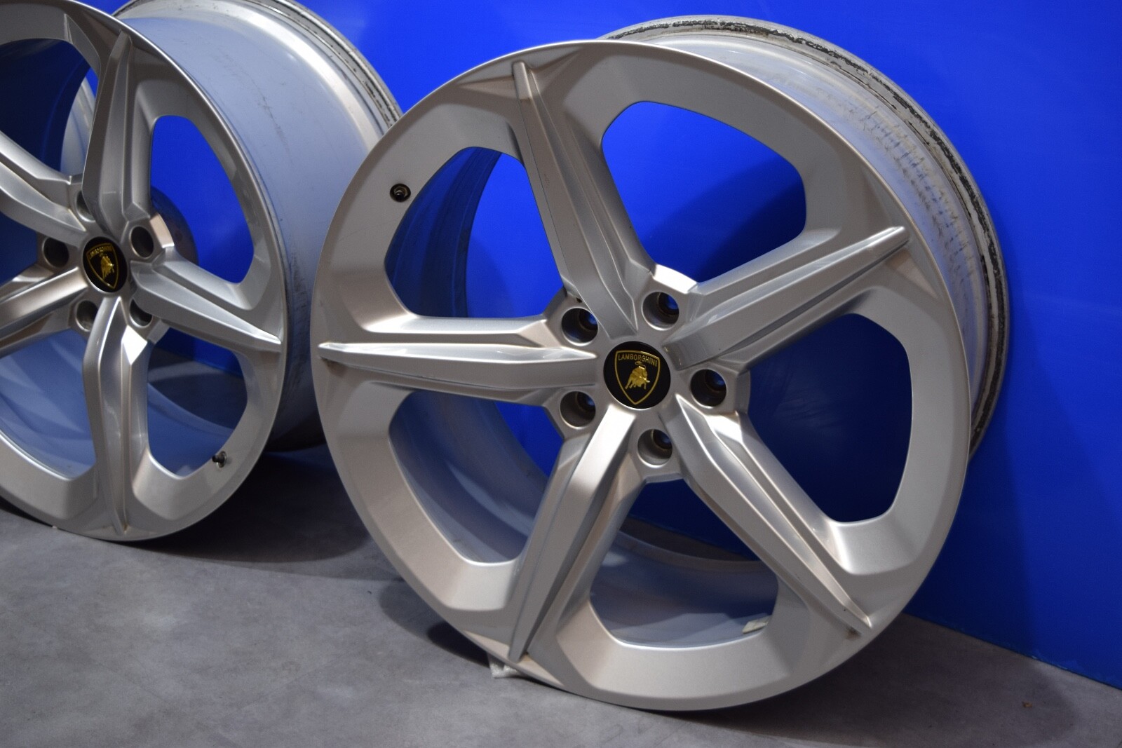 21” LAMBORGHINI URUS Factory OEM Wheels Rims Silver 21 Inch
