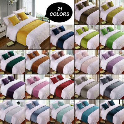 bed runner with cushion