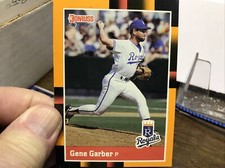 1988 Donruss Baseball's Best # 63 GENE GARBER ROYALS