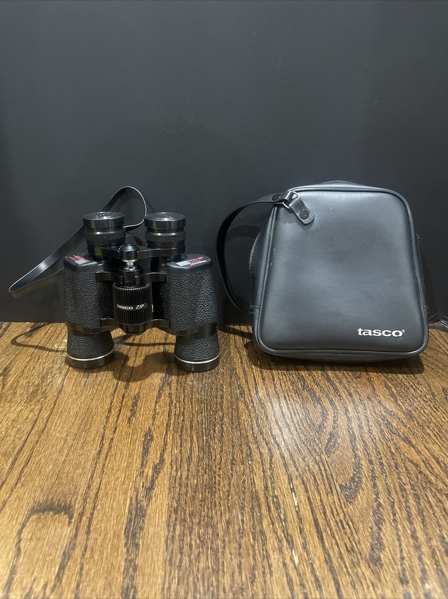 Vintage Tasco Binoculars 15-7x35 Fully Coated Optics Complete 346
