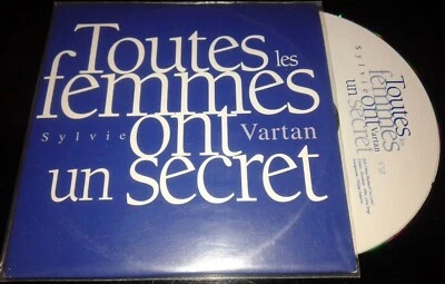 SYLVIE VARTAN RARE CD PROMO TOUTES LES FEMMES ONT UN SECRET - Photo 1/2