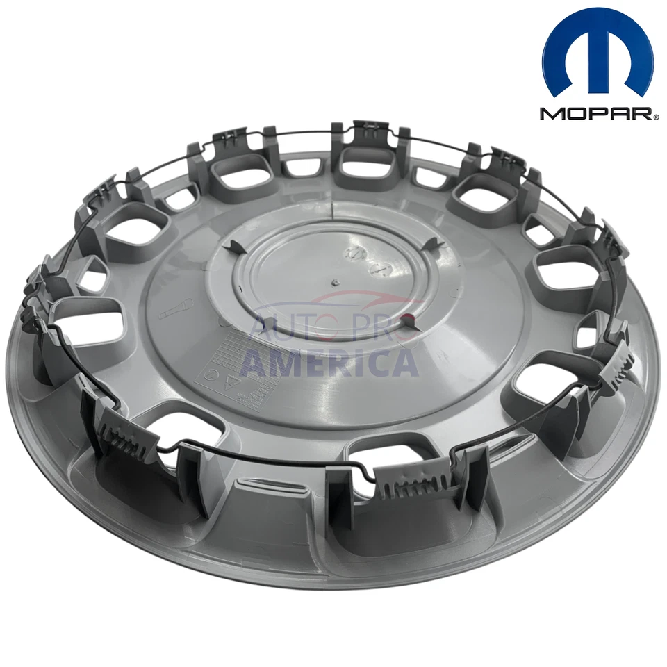 CUBIERTA DE RUEDA TAPACUBOS para FIAT 500 2012-2019 se adapta a 15" ACERO 68078420AC MOPAR OEM Foto 4 de 4