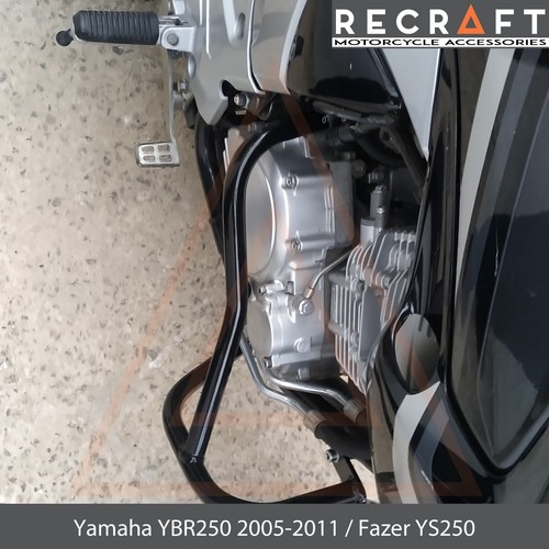 Yamaha YBR250 2007-2011/Fazer YS250 barras de choque protector del motor - Imagen 5 de 11