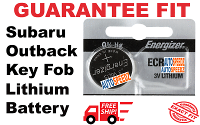2005 2007 Subaru Outback Key Fob Battery Replacement Remote 76 For Ebay