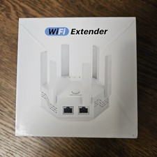 New - WiFi Extender 6 Antenna Booster for Home 2023