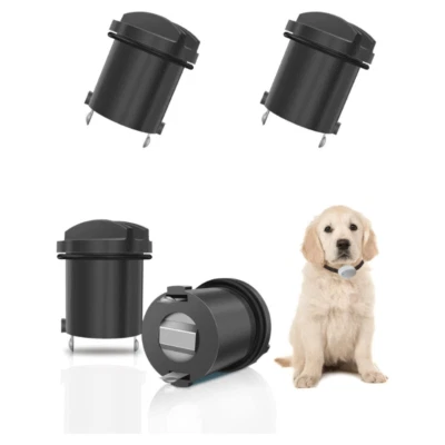 RUZIXT 4-Pack Replacement Battery for Invisible Fence R21 R22 R51 Microlite Collar 3V