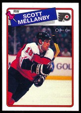 1988 89 OPC O PEE CHEE 21 SCOTT MELLANBY NM RC PHILADELPHIA FLYERS ROOKIE HOCKEY