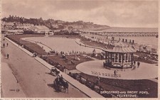 Postcard - Felixstowe - Bandstand and Yacht Pond