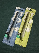 Uni Alpha Gel Mechanical pencil Set Of 2 Kuru Toga System Japan 0.5mm Limited