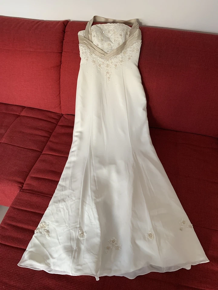 ♥👰🏻♀️Brautkleid Hochzeitskleid Größe 36 Neckholder👰🏼♥ - Bild 3 von 4