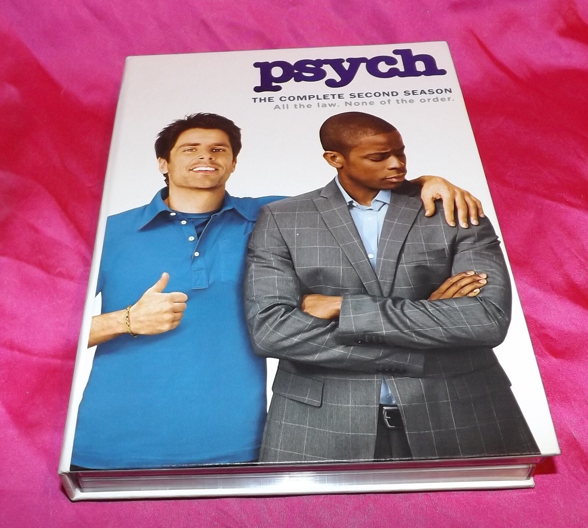 🌈 Psych: Second Season DVD 2007 James Roday, Dule Hill, Corbin Bernsen
