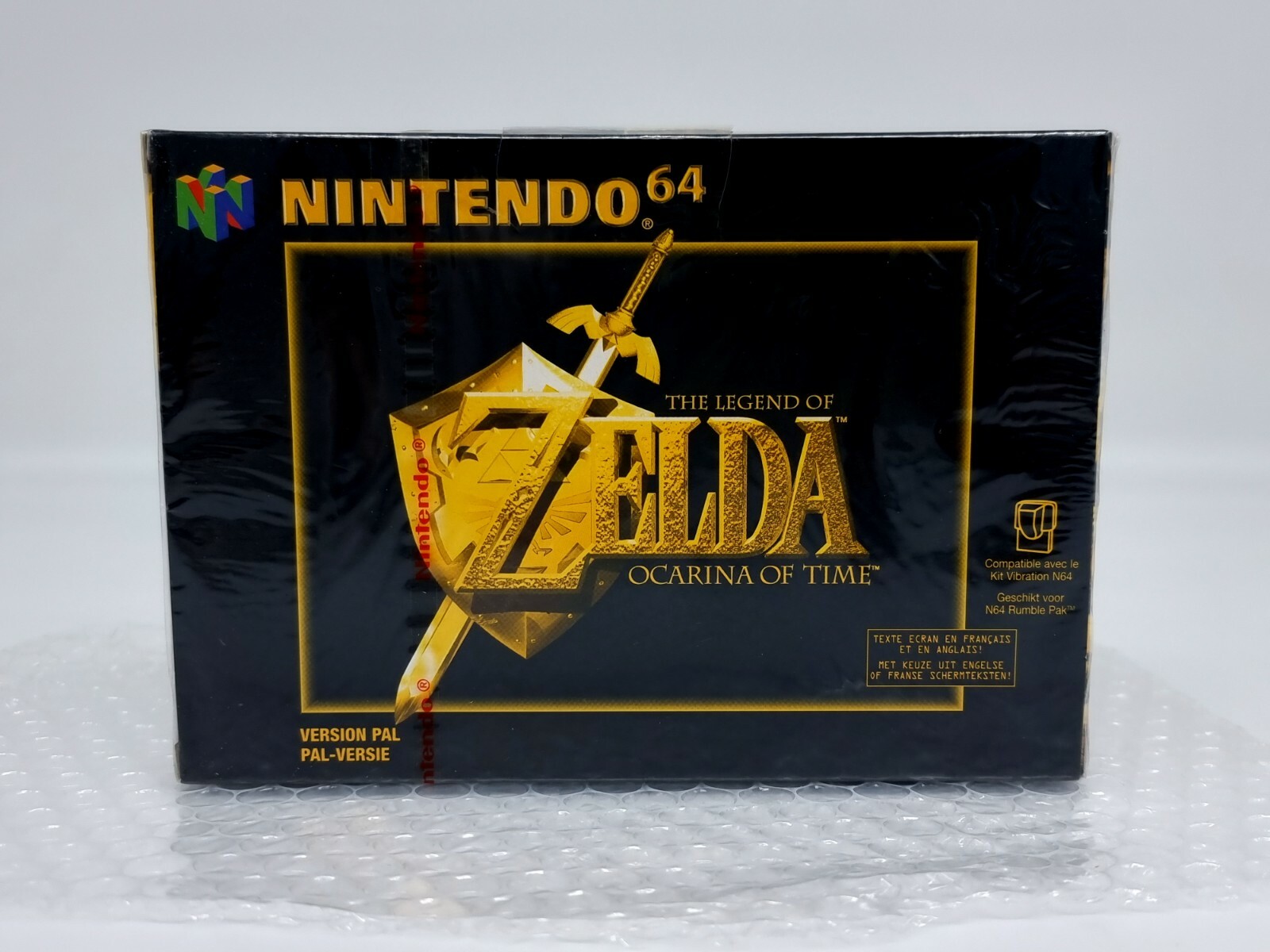 The Legend of Zelda: Ocarina of Time Nintendo 64 PAL Factory Sealed WATA /  VGA ?